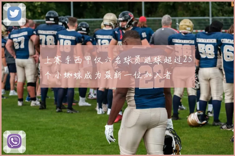 上赛季西甲仅六名球员进球超过25个小蜘蛛成为最新一位加入者